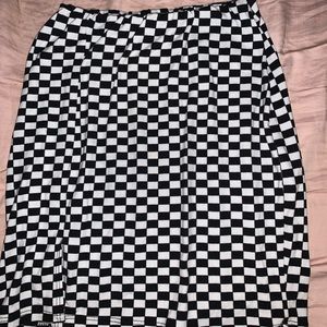 Rue 21 small checkered skirt